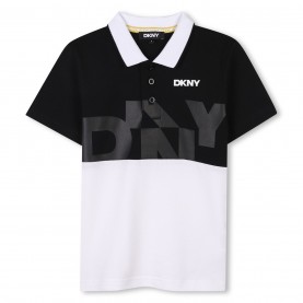 детска,блуза,с,яка,детски,облекла,dkny,striped,polo,shirt,infants,black
