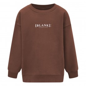 Blank Essentials Crewneck Sweat - Brown детски,горнища,с,качулка,детски,3/4,панталони,blank,essentials,crewneck,sweat,brown