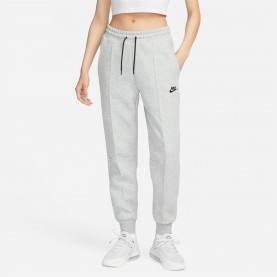 nike,sportswear,tech,fleece,women's,mid,rise,joggers,grey