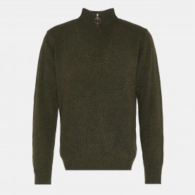 пуловер,мъжки,пуловери,barbour,essential,half,zip,jumper,seaweed