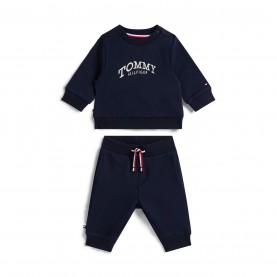 детски,3/4,панталони,tommy,hilfiger,unisex,kids',monotype,clothing,set,night,navy,c1g