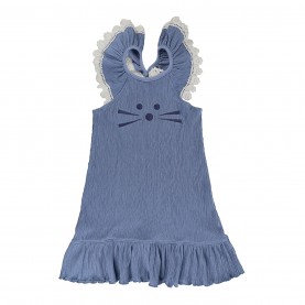 рокля,детски,поли,и,рокли,детски,облекла,lilly,and,sid,pretty,cat,dress,in99,blue