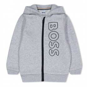 детски,суичър,детски,облекла,boss,large,logo,zip,hoodies,infants,grey,a32
