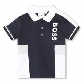 детска,блуза,с,яка,детски,облекла,boss,logo,polo,shirt,infants,navy,849