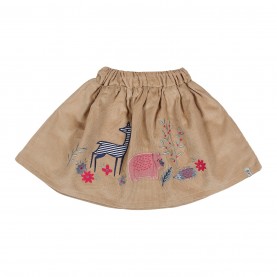 пола,детски,поли,и,рокли,детски,облекла,lilly,and,sid,&amp;,sid,brown,animal,applique,skirt,brown