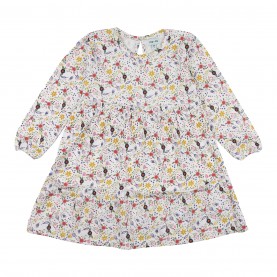бебешки,облекла,детски,поли,и,рокли,детски,облекла,lilly,and,sid,floral,tierd,drs,bb99,multi