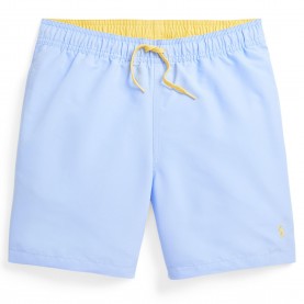 Юношески къси панталони Polo Ralph Lauren Logo Swim Shorts Juniors - Office Blue юношески,къси,панталони,polo,ralph,lauren,logo,swim,shorts,juniors,office,blue