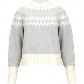 пуловер,дамски,плетени,дрехи,great,plains,great,winter,jumper,ld34,01,grey,multi