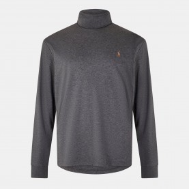 пуловер,мъжки,пуловери,polo,ralph,lauren,soft,cotton,roll,neck,jumper,barclay,heather