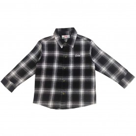 детски,ризи,детски,облекла,star,flannel,shirt,in61,black,white
