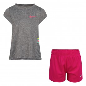 Комплект Nike Tape Short Set In99 - Hyper Pink комплект,разпродажба,nike,детски,облекла,nike,tape,short,set,in99,hyper,pink