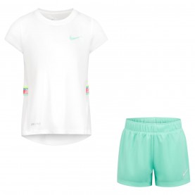 Комплект Nike Tape Short Set In99 - Green Glow комплект,разпродажба,nike,детски,облекла,nike,tape,short,set,in99,green,glow