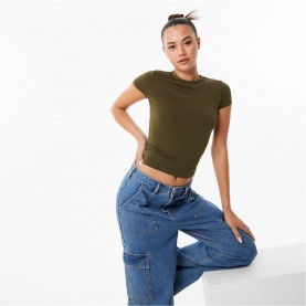 дамски,тениски,jack,wills,longline,baby,tee,khaki