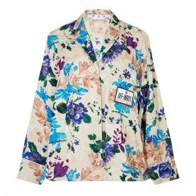 пижама,дамски,ризи,off,white,floral,pyjama,shirt,sand,multi