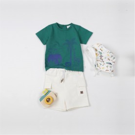 Тениска Carrement Beau SS T-Shirt In99 - Lime тениска,детски,облекла,carrement,beau,ss,t,shirt,in99,lime