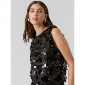 дамски,топове,vero,moda,vm,sanni,top,ld41,black,sequin
