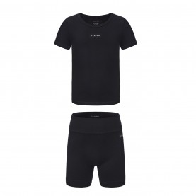 Юношески комплект USA Pro Seamless Set Juniors - Black юношески,комплект,детски,3/4,панталони,usa,pro,seamless,set,juniors,black