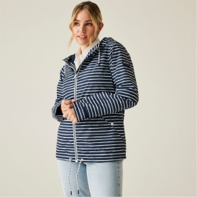 Непромокаемо яке Regatta Women's Bayletta II Waterproof Breathable Recycled Waterproof Jacket - Navy/White Painterly Stripe непромокаемо,яке,туристическо,облекло,дамско,туристическо,облекло,дамски,водоустойчиви,якета,regatta,women's,bayletta,ii,waterproof,breathable,recycled,wat