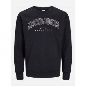 Jack and Jones Caleb Varsity Crew Sweat Infant - Black детски,блузи,jack,and,jones,caleb,varsity,crew,sweat,infant,black