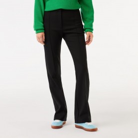 Рокля Lacoste High Waist Flared Dress Pants - Black рокля,lacoste,high,waist,flared,dress,pants,black