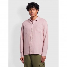 облекла,на,разпродажба,farah,nelson,slub,shirt,pink