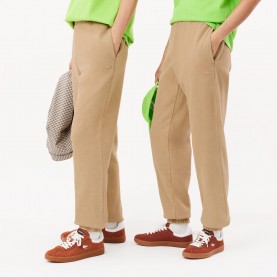 Анцуг Lacoste Regular Fit Cotton Sweatpants - Beige анцуг,мъжки,къси,панталони,lacoste,regular,fit,cotton,sweatpants,beige