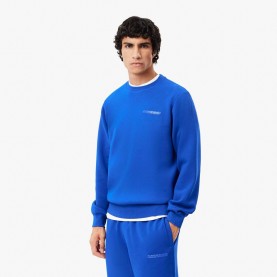 Блуза Lacoste Piqu¿ Badge Accent Sweatshirt - Blue блуза,мъжки,горнища,с,качулка,мъжки,ежедневни,облекла,lacoste,piqu,badge,accent,sweatshirt,blue