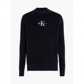 блуза,мъжки,пуловери,calvin,klein,jeans,monologo,sweater,black,beh