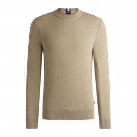 пуловер,мъжки,пуловери,boss,men,s,ecaio,p,knitted,jumper,light,beige,275