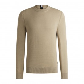Пуловер Boss Men's Ecaio-P Knitted Jumper - Light Beige 275 пуловер,мъжки,пуловери,boss,men's,ecaio,p,knitted,jumper,light,beige,275
