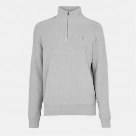 пуловер,облекла,на,разпродажба,мъжки,пуловери,polo,ralph,lauren,polo,ralph,lauren,quarter,zip,jumper,andover,heather