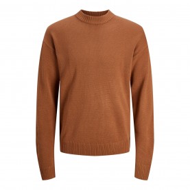 пуловер,облекла,на,разпродажба,мъжки,пуловери,jack,and,jones,relax,crew,neck,jumper,mocha,bisque