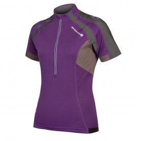 фланелка,дамски,топове,облекло,за,колоездене,endura,hummvee,jersey,women's,purple