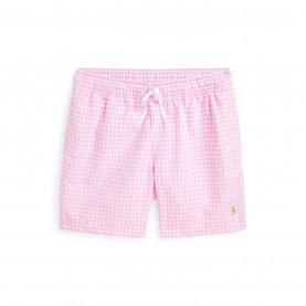 юношески,къси,панталони,детски,3/4,панталони,стоки,за,плуване,на,разпродажба,polo,ralph,lauren,gingham,swim,shorts,juniors,carmel,pink
