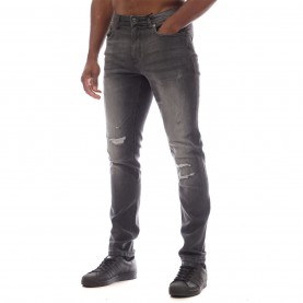Дънки Bench Duddley Slim Jeans - Grey дънки,мъжки,дънки,bench,duddley,slim,jeans,grey
