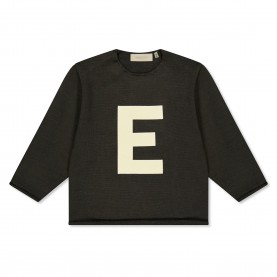 Детска блуза Fear Of God Essentials Unisex Kids Big E Sweater Crew Sweatshirt - Iron детска,блуза,fear,of,god,essentials,unisex,kids,big,e,sweater,crew,sweatshirt,iron