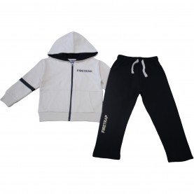 суичър,дрехи,за,училище,ученическо,облекло,детски,екипи,firetrap,athletic,hoodie,tracksuit,set,cream,black