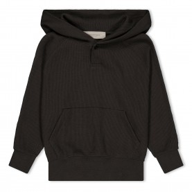 Детски суичър Fear Of God Essentials Unisex Kids Henley Overhead Hoodie - Off Black детски,суичър,fear,of,god,essentials,unisex,kids,henley,overhead,hoodie,off,black