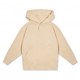 Детски суичър Fear Of God Essentials Unisex Kids Henley Overhead Hoodie - Egg Shell детски,суичър,fear,of,god,essentials,unisex,kids,henley,overhead,hoodie,egg,shell