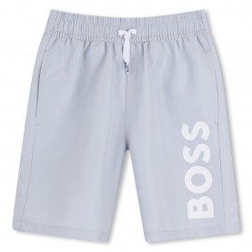 Къси панталони Boss Kids Swim Shorts - Pale Blue 771 къси,панталони,boss,kids,swim,shorts,pale,blue,771