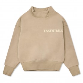 Детски пуловер Fear Of God Essentials Unisex Kids Long Sleeve Mock Neck Turtle Jumper - Smoke детски,пуловер,fear,of,god,essentials,unisex,kids,long,sleeve,mock,neck,turtle,jumper,smoke