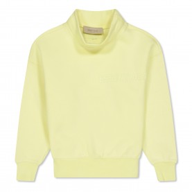 Детски пуловер Fear Of God Essentials Unisex Kids Long Sleeve Mock Neck Turtle Jumper - Canary детски,пуловер,fear,of,god,essentials,unisex,kids,long,sleeve,mock,neck,turtle,jumper,canary