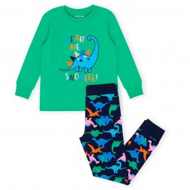 пижама,разпродажба,firetrap,бебешки,облекла,детски,пижами,firetrap,boys,dinosaur,pyjama,set,green,multi