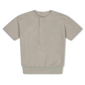 Детска тениска Fear Of God Essentials Unisex Kids Baseball Henley Long Sleeve T-Shirt - Smoke детска,тениска,fear,of,god,essentials,unisex,kids,baseball,henley,long,sleeve,t,shirt,smoke