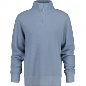 мъжки,летен,каталог,мъжки,пуловери,gant,waffle,texture,half,zip,cream,s,dove,blue