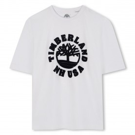тениска,timberland,kids,timb,logo,t,shirt,white,black