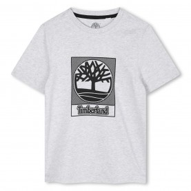 тениска,детски,3/4,панталони,timberland,timb,classiclogo,tee,in54,grey