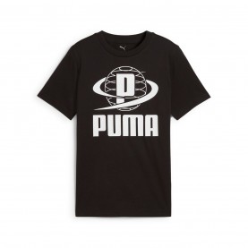 тениска,разпродажба,puma,детски,3/4,панталони,детски,тениски,puma,graphic,ii,t,shirt,black
