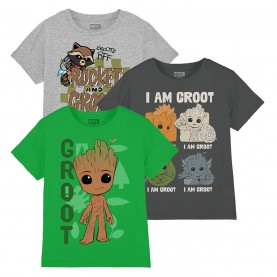 тениска,детски,тениски,marvel,comics,3,pack,t,shirts,groot,friends