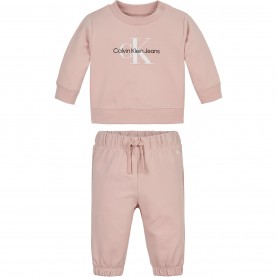 детски,анцуг,детски,облекла,calvin,klein,jeans,logo,tracksuit,infants,rose,tf6